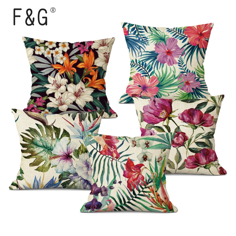 

Декоративная льняная наволочка для дивана, гостиной