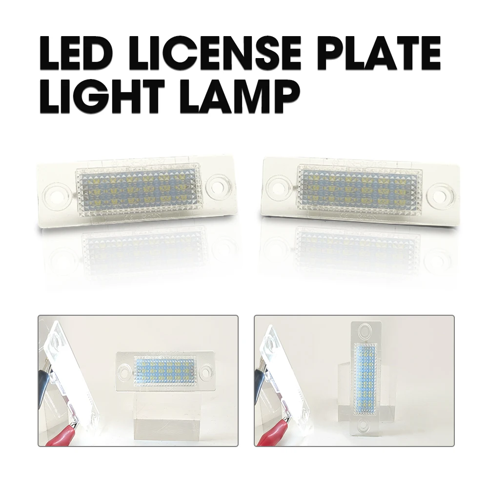 Задний номерной знак для VW Golf 5 Plus супер яркий водонепроницаемый Caddy III Passat Cimousint