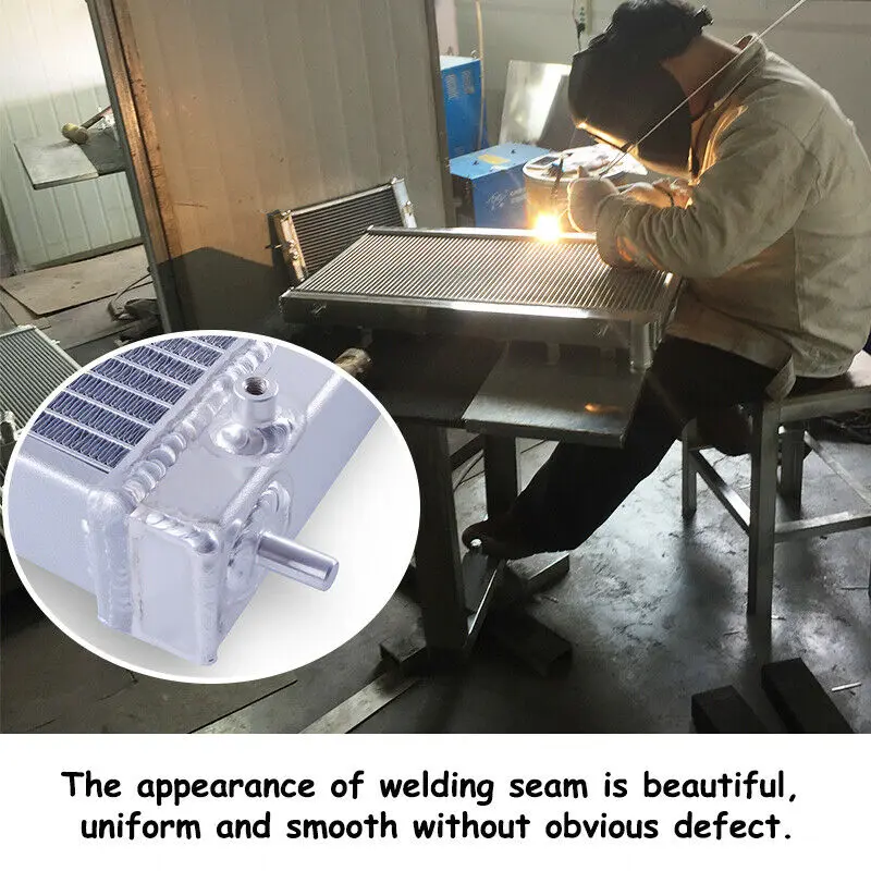 2-рядный полностью алюминиевый радиатор для 90-93 Accord CB 92-96 preвстроенный BB F22 H23 MT