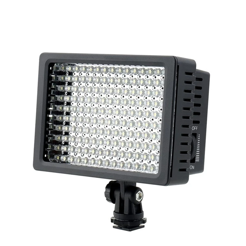 

LD-160 LED Fill Light Photography Lamp 5600K 16 Level Dimming Photography Lamp For Camera