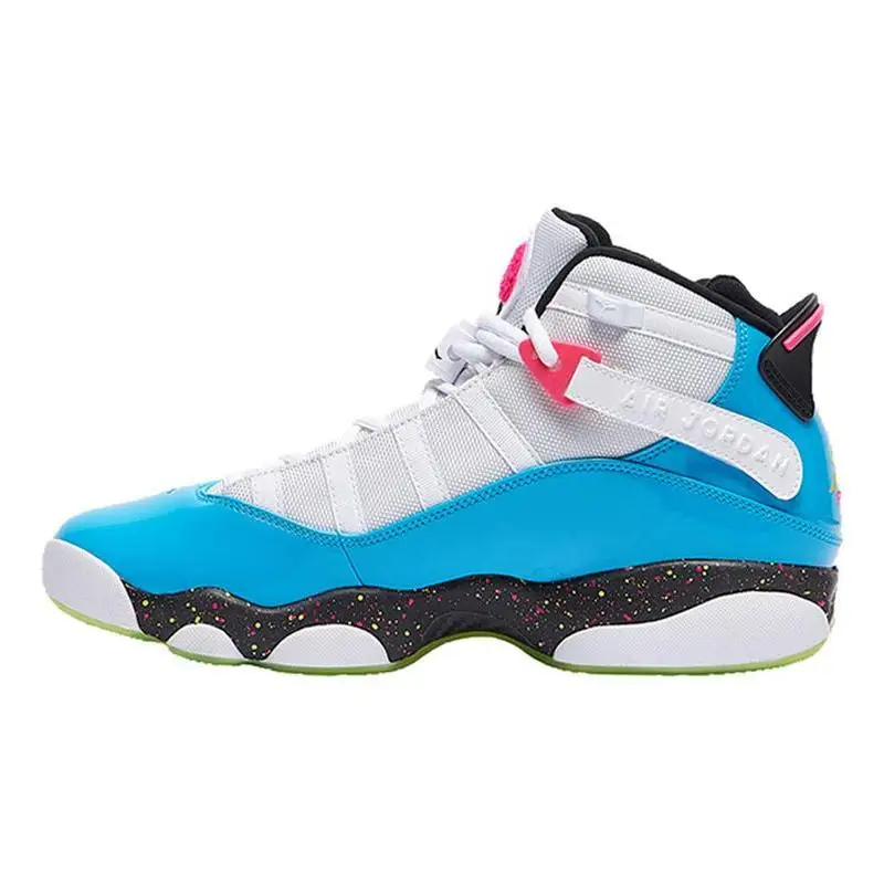 Кроссовки Nike Jordan 6 Rings White Light Blue Fury Cyber CK0018-100