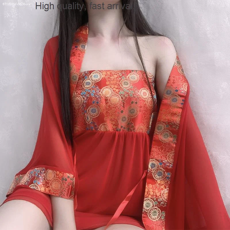 

Комбинезон на бретельках для взрослых, пикантное нижнее белье в стиле ретро для официанта, форма для сна, Женский Пижамный костюм, топ-труба ...