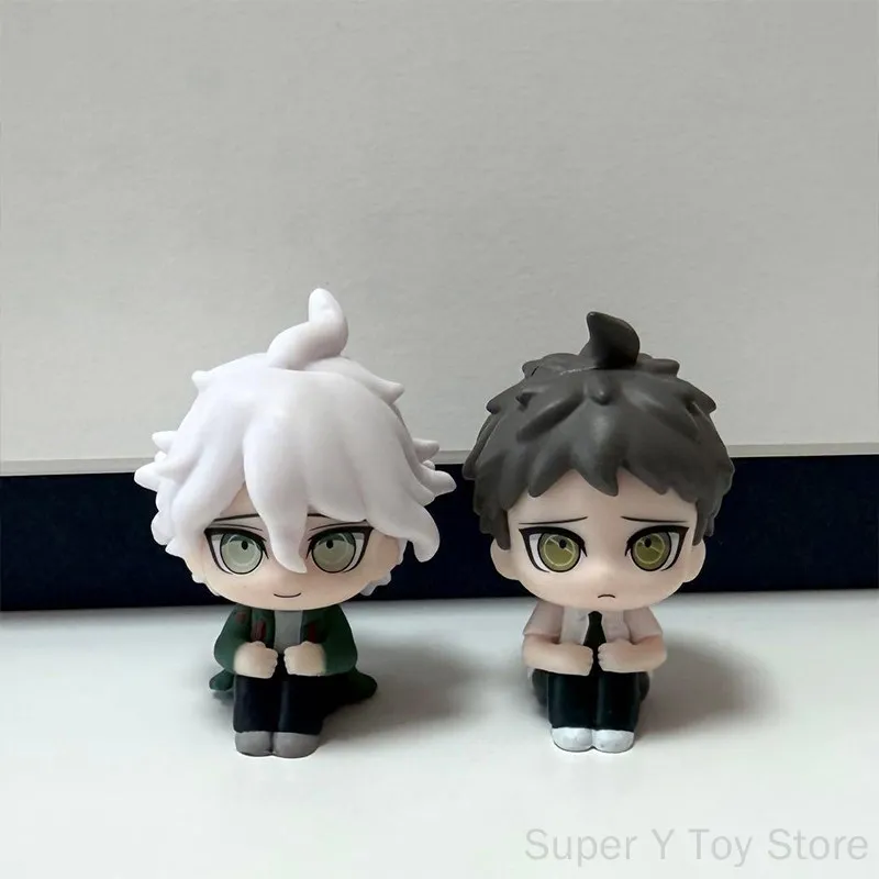 Фото Оригинальная фигурка Gashapon Bandai Danganronpa 2: Комаэда Нагито, Хината Хаджиме — коллекционная модель аниме-персонажей, украшение для рабочего стола №4