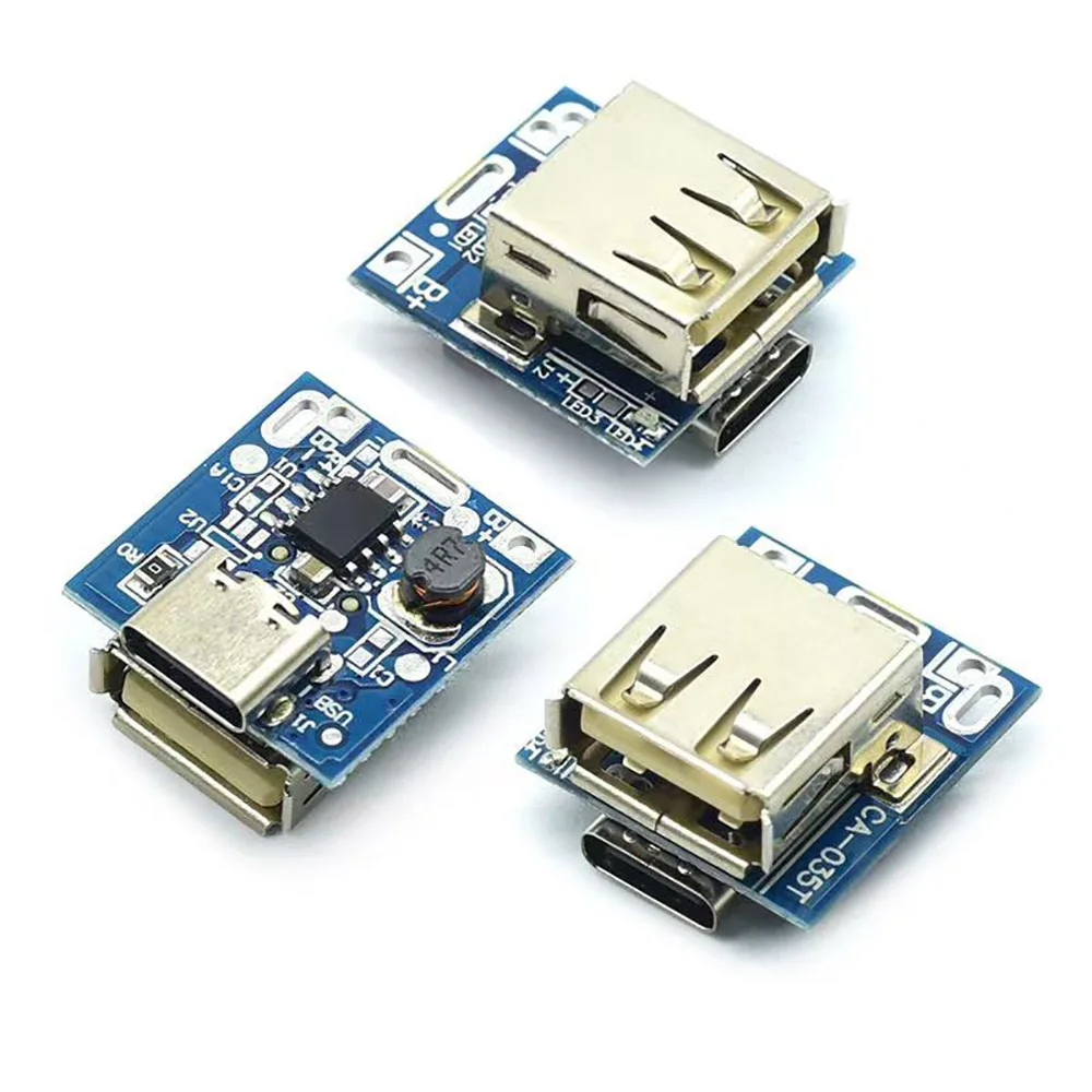 Повышающий преобразователь питания Type-C /Micro USB 5 В 1 А модуль аксессуары для