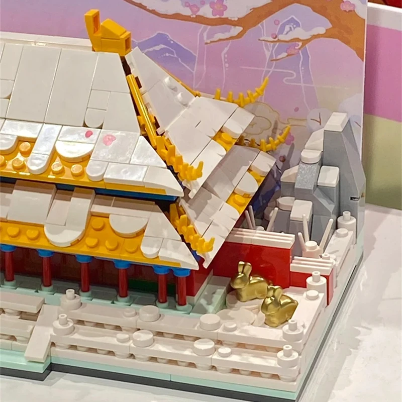 Запретный городской зал высшей гармонии строительные блоки китайская модель