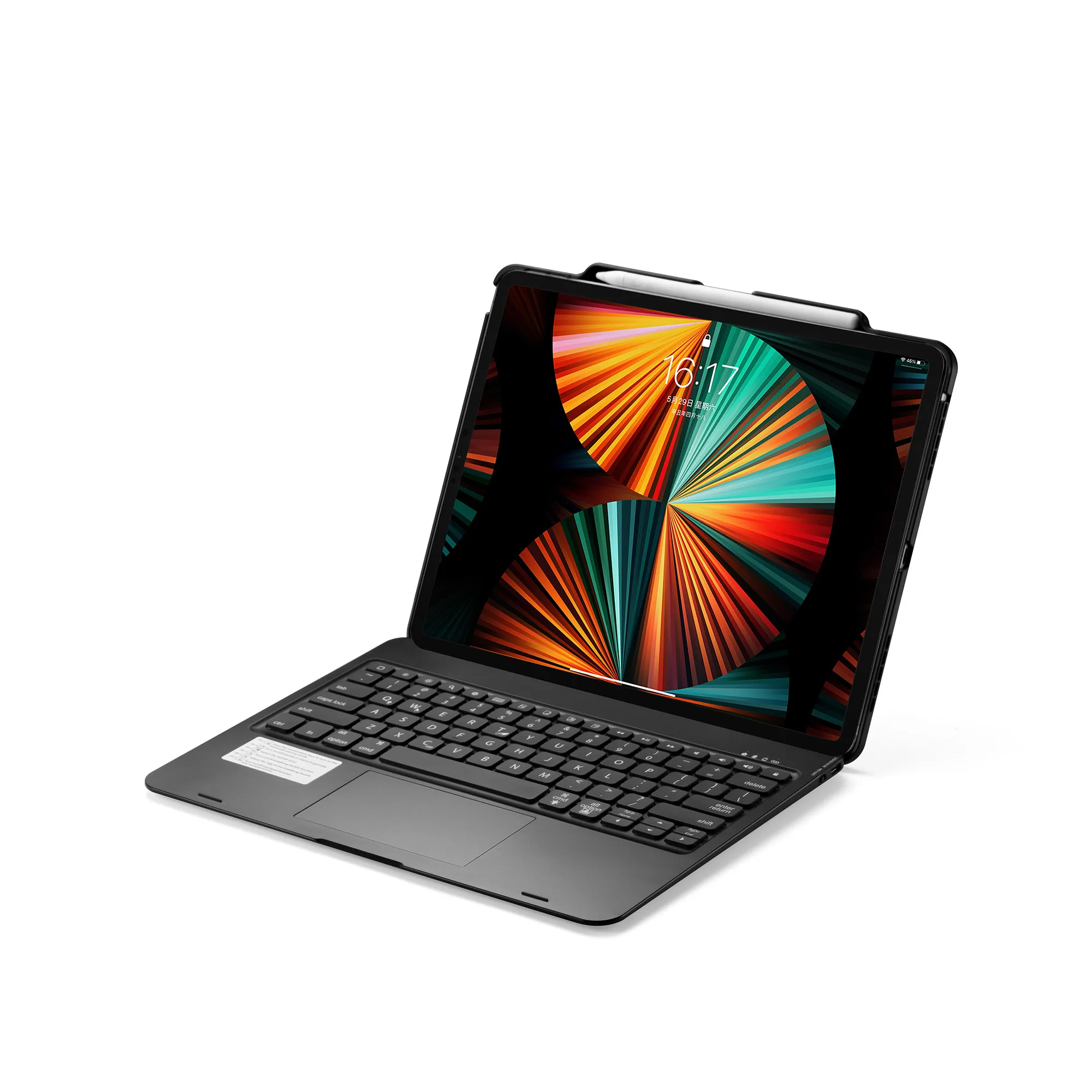

For IPad Pro 2021 12.9 Inch Bluetooth Wireless Keyboard Windows Tablet Holster Ultra Thin Mouse Touch Keyboard With Backlight