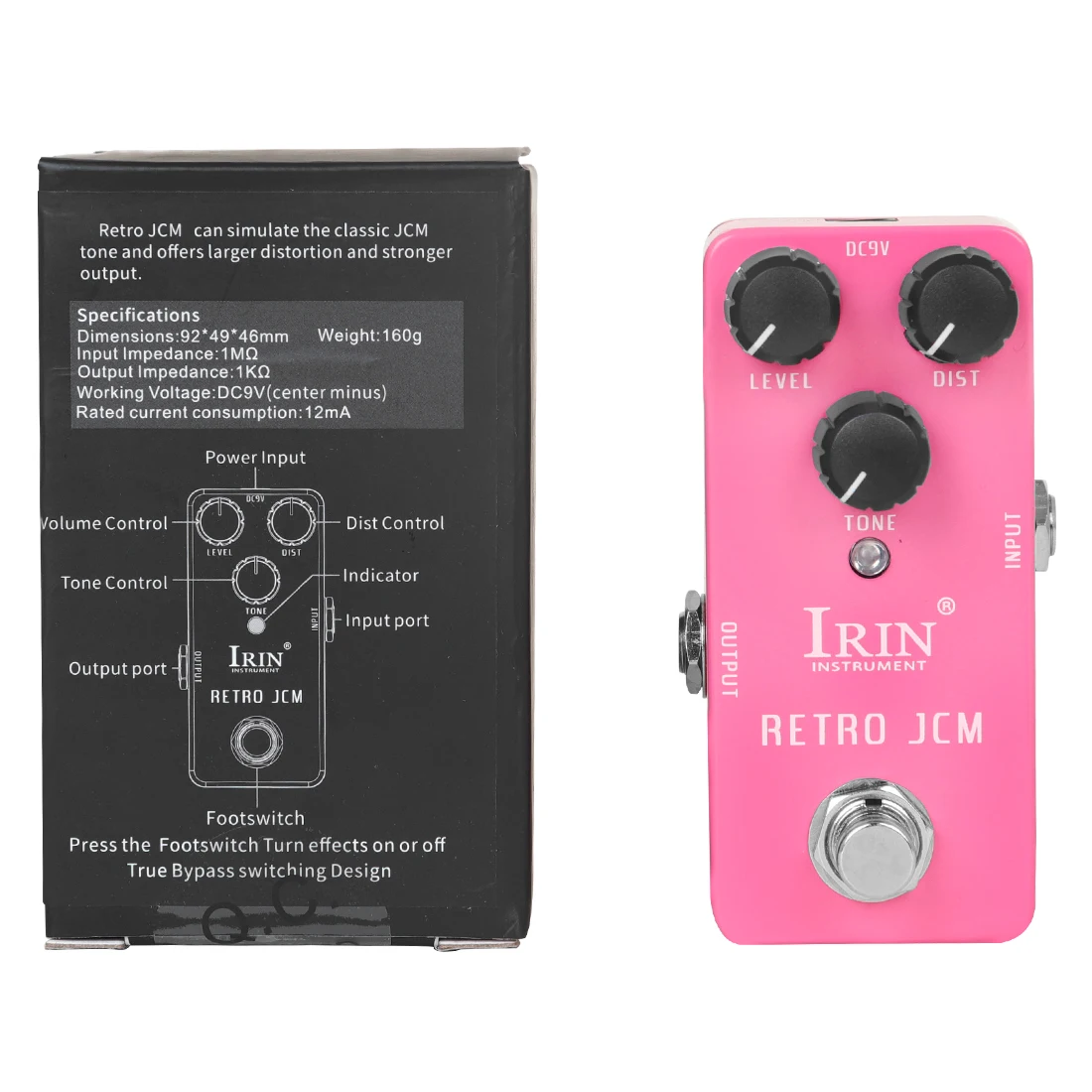 IRIN RS-13 JCM аналоговый искажающий эффектор в стиле ретро аксессуары и запчасти для