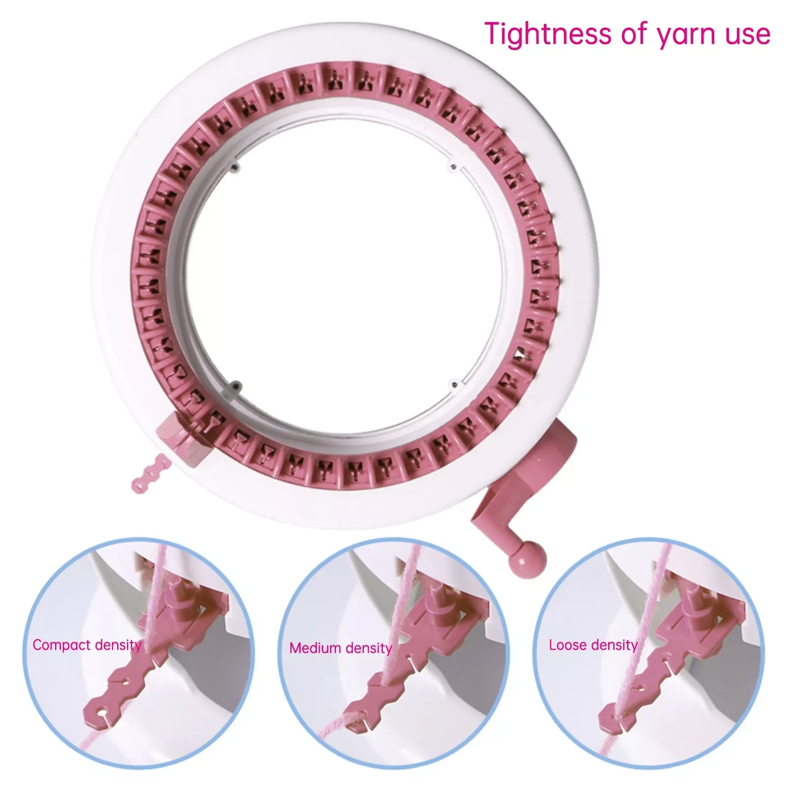 

40 Needles Knitting Machine DIY Handmade Adult Children Rotary Kit Scarf Hat Socks Maker Yarn Knitting Tool Artifact para tejer
