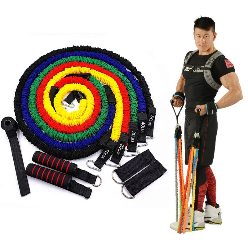 

Anti-breakage Latex Resistance Bands Fitness Bodybuilding Pull Rope Elastic Gym Expander Muscle Strength Training Equipment