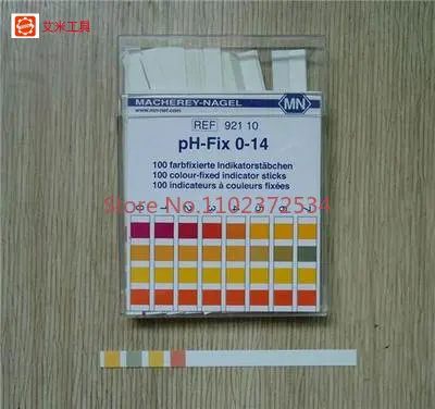 Promotes German MN fast water quality test paper 92110 test paper PH0-14 strip shape original original