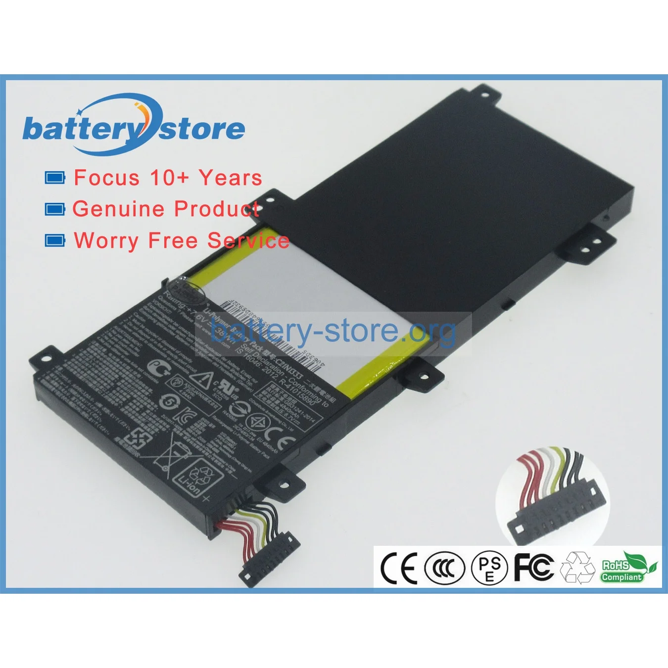 Оригинальные аккумуляторы для ноутбуков 0B200-00860400 2ICP4/63/134 C21N1333 0B200-00860000 0B200-00860100