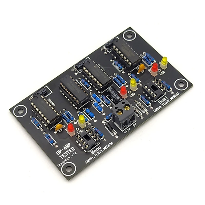 

Operational Single/Dual Amplifier OP AMP Tester For Single Dual OPAMP TL071 TL072 TL081 TL082