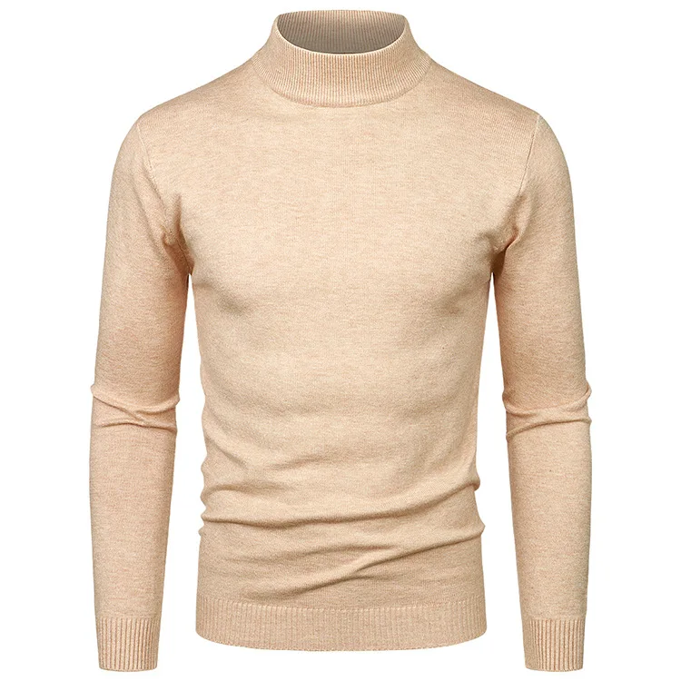 2023 New Sweater Men'S Casual  Color Casual Male Sweater Clothing