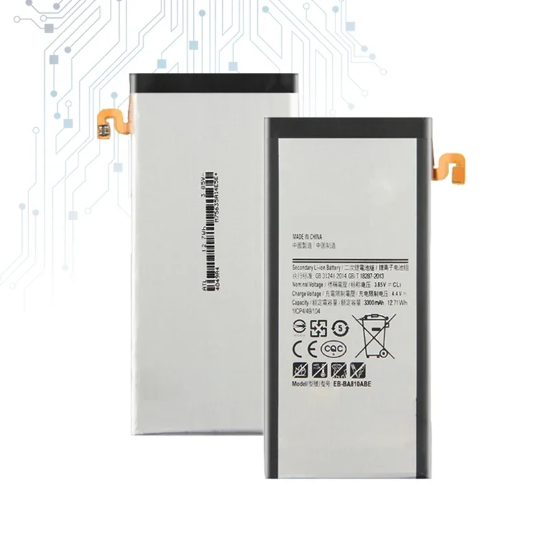 Аккумулятор EB-BA810ABE 3300 мАч для Samsung Galaxy A8 (2016) SM-A8100 SM-A810F SM-A810YZ SM-A810S A810F/DS SM-A810 A810 A810YZ