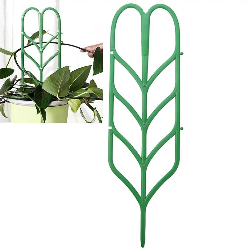 

1Pc DIY Plant Support Frame Artificial Mini Climbing Trellis Flower Stand Garden Tool 35.5x10cm