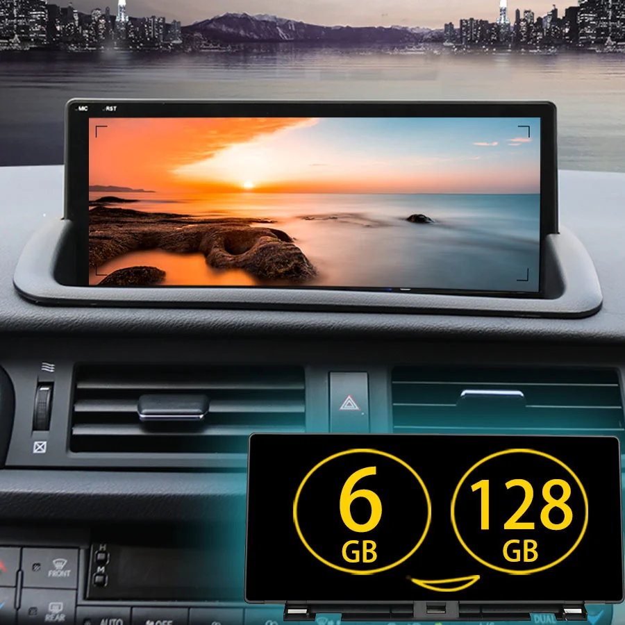 

128GB Android 13 Car Radio CarPlay For Lexus CT200h CT200 CT 200H Stereo GPS Multimedia Video Player 1920*720 Screen 10.25Inch