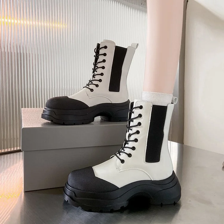 

Модные женские ботинки до щиколотки 2022, новый роскошный стиль, на платформе, ботинки челси, зимняя теплая готическая обувь, женские ботинки без шнуровки