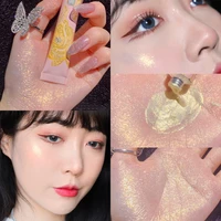 diamond glitter highlighter cream face contour glow body shimmer highlighter blue gold highlight makeup