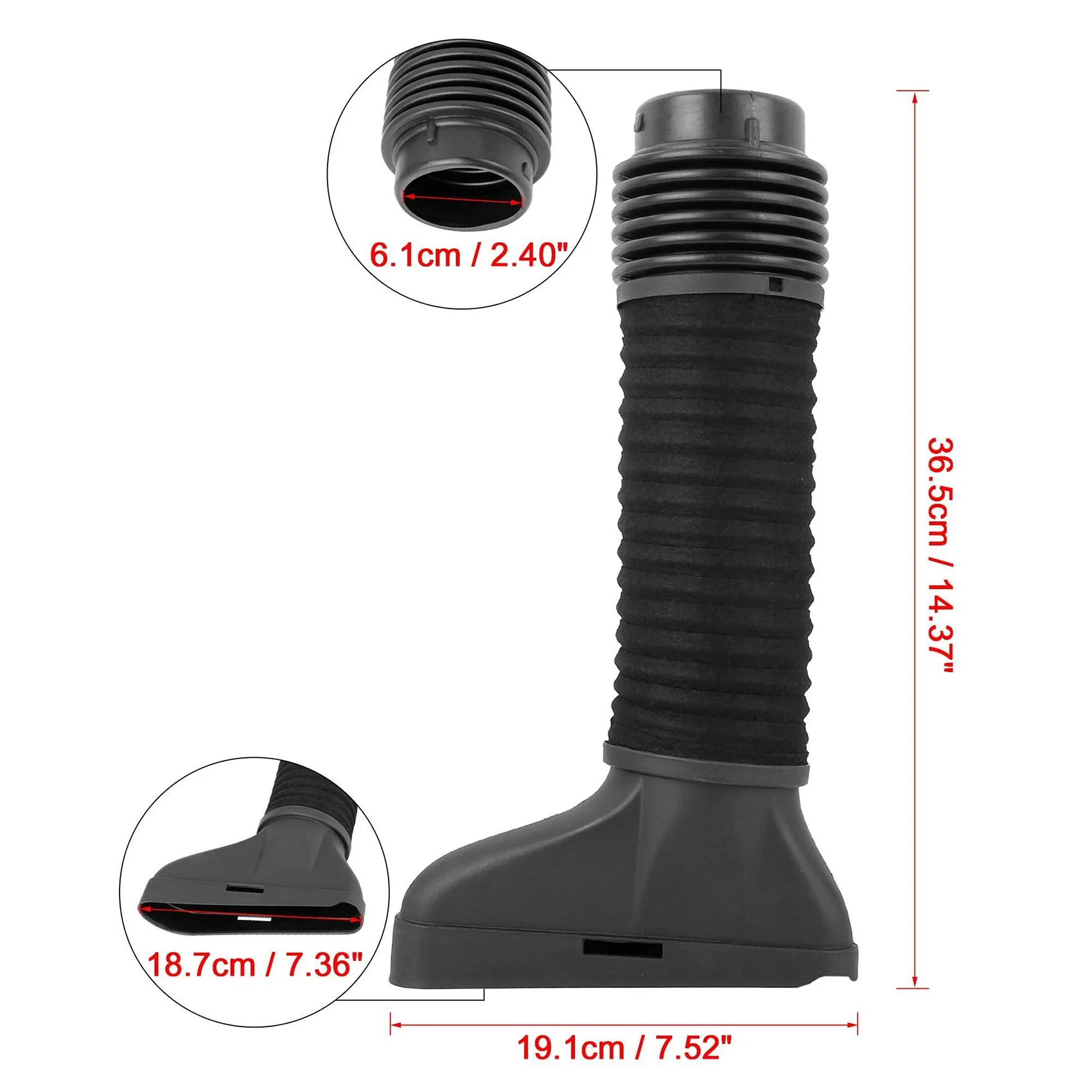 Воздухозаборный шланг для-W204 C250 M271 2012-2015 1.8L 2710900982 A2710900982 воздухоочиститель для