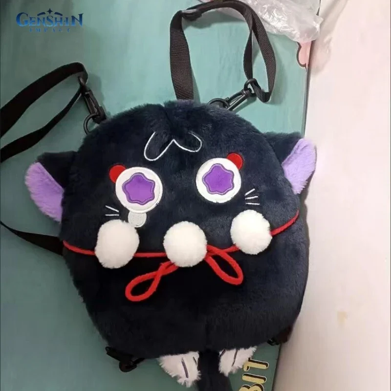Горячая сумка Genshin Impact Scaramouche Cat Wanderer мягкая игрушка для косплея милая на плечо