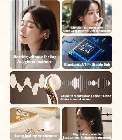 YX38 открытые беспроводные наушники