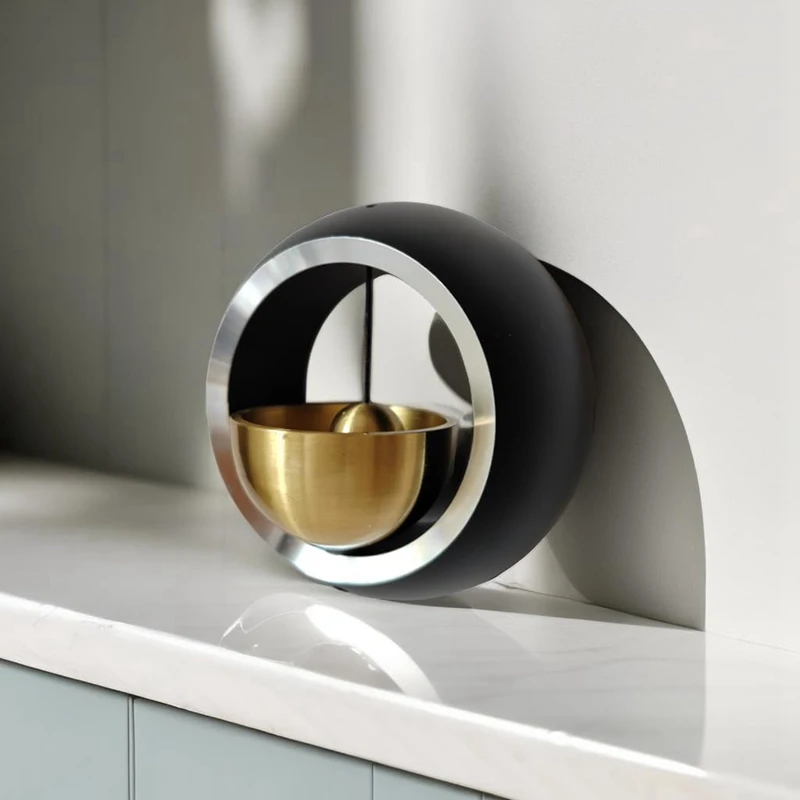 Дверной колокольчик для продавца дверной бизнеса при входе в дверь с магнитным