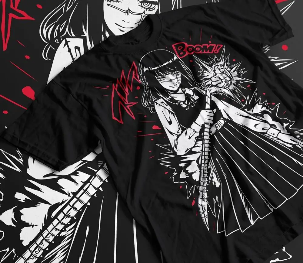 Мужская футболка Asa Mitaka Chainsaw унисекс Makima с рисунком всех размеров