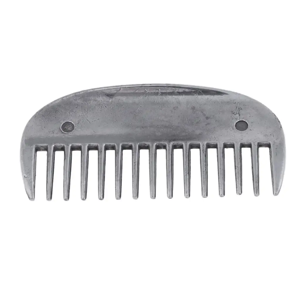

Stainless Steel Pet Comb Curry Brush for Horse Multiuse Equipment