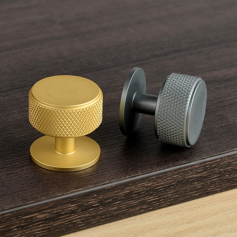 Ручки для ящиков из алюминиевого сплава с одним отверстием в американском стиле