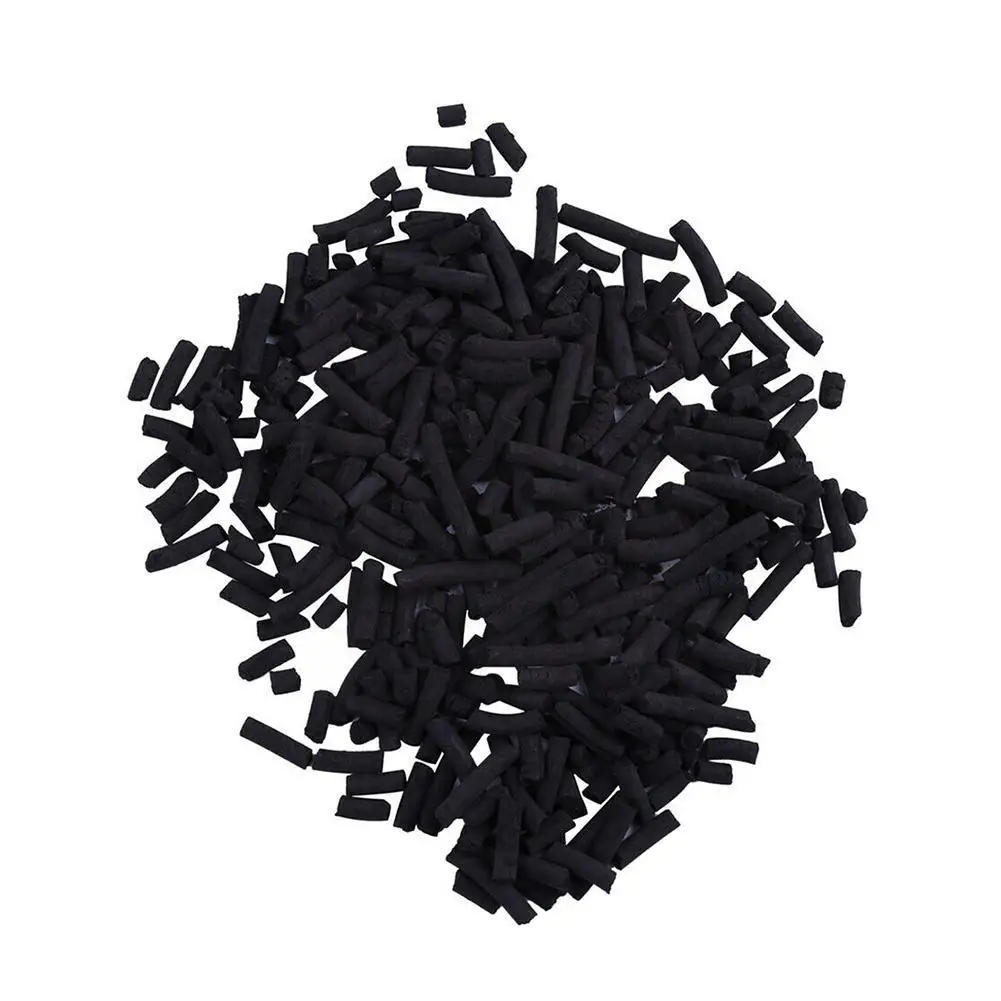 

100g Activated Charcoal Carbon Pellets in Free Mesh Media Bag for Aquarium Fish Pond Tank Canister Filter J5I7