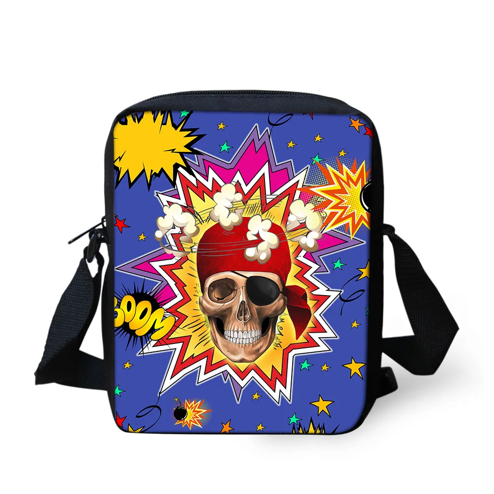 ADVOCATOR Spoof Skull Design Crossbody Bags Fashion Children's Shoulder Bag Multifunctional Students Messenger Bag Free Shipping