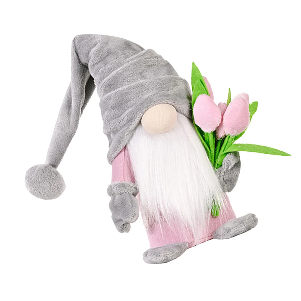 

Faceless Dining Room Table Decor Festival Decorative Items Ornament Cloth Craft Mother Dwarf