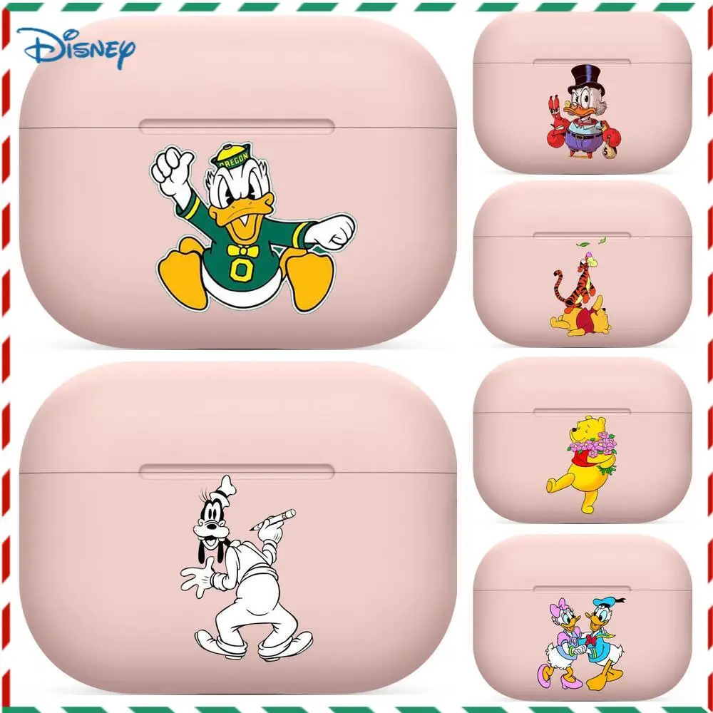 

Donald Duck For Airpods 1 2 pro case Protective Bluetooth Wireless Earphone Cover For Air Pods case air pod cases Pink cute gen