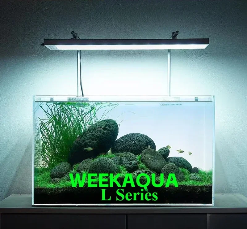 WEEK AQUA L Series APP Control Диммер и таймер RRB + UVA Освещение аквариума с растениями