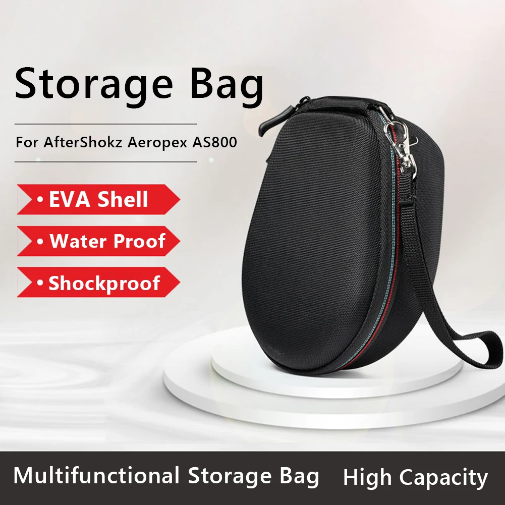 

Headset EVA Case Storage Bag Carrying Box for-Aftershokz Trekz Air Aeropex AS600 AS650 AS660 AS800 Headphone Case Accessories