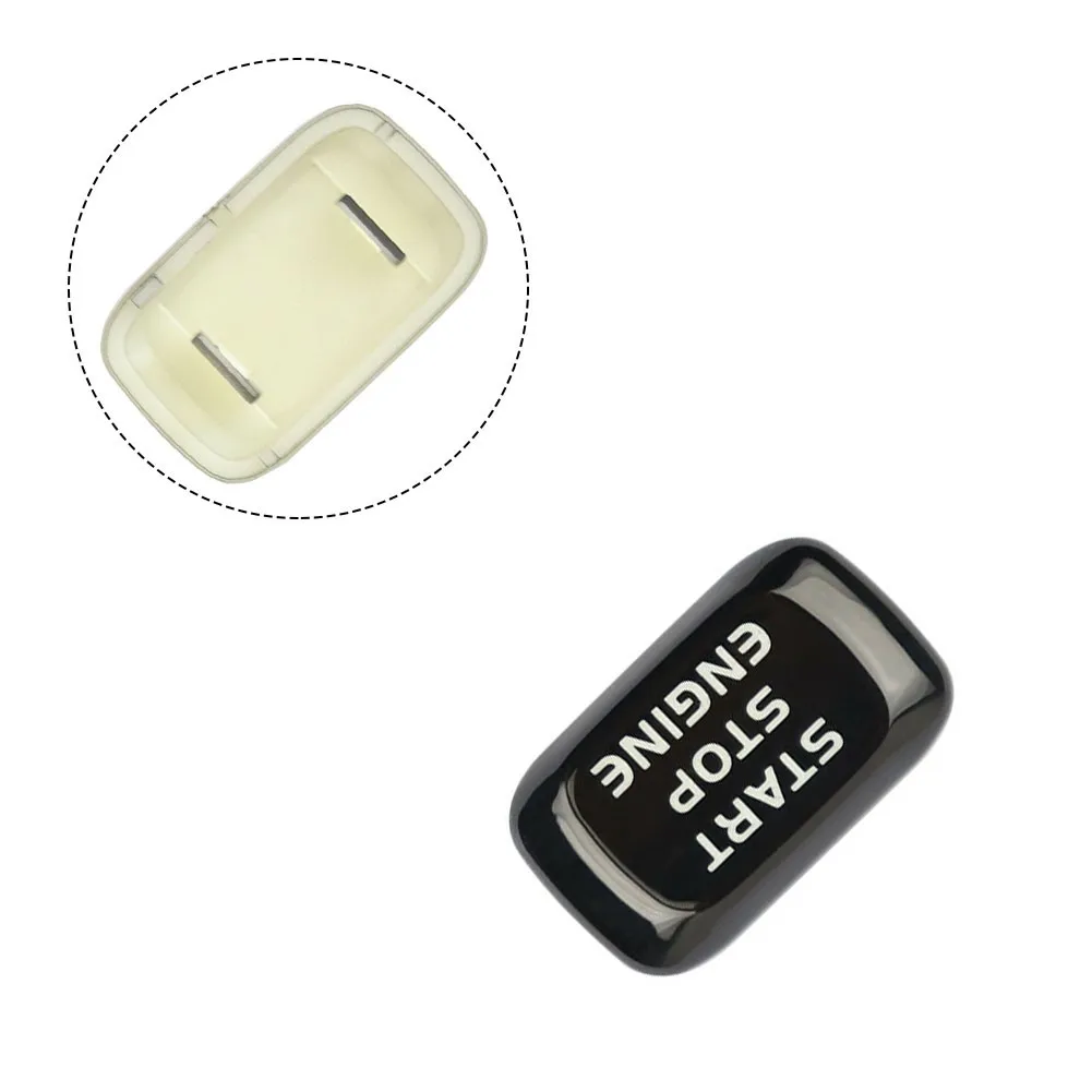 Кнопка запуска Автомобильный двигатель АБС-пластик Черный Брудостойкий Без