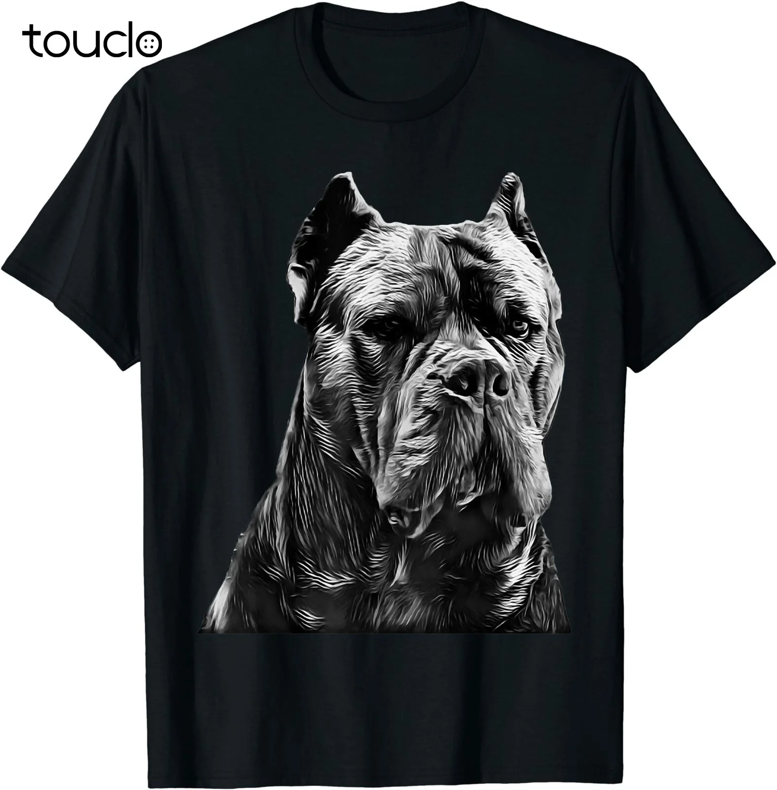 

Italian Mastiff Head Cane Corso Dog T-Shirt Custom Aldult Teen Unisex Digital Printing Tee Shirts Custom Gift Xs-5Xl New Popular
