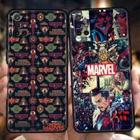 marvel luxury phone case for oneplus nord n100 n10 10 7 8 9 9r 7t 8t n200 2 ce 9rt z pro 5g silicon tpu cover shell fundas coque