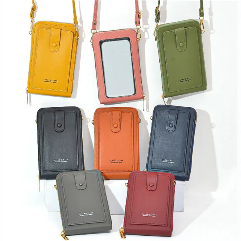 

Женская сумка через плечо из искусственной кожи, сумочка для телефона через плечо, кошелек, кредитница, мессенджер, портативная маленькая квадратная сумка для девушек, подарок для женщин