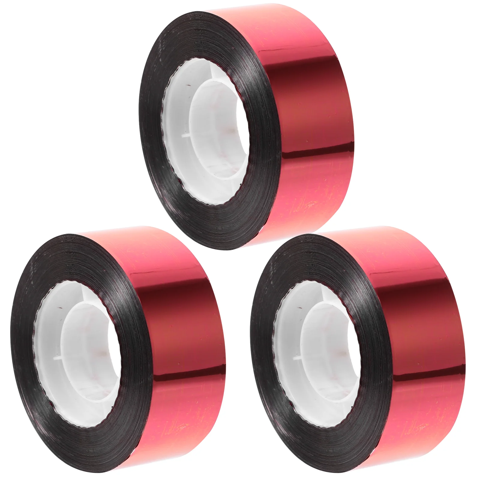 

3 Rolls of Bird Scaring Tapes Bird Reflective Scaring Ribbons Garden Bird Ribbons