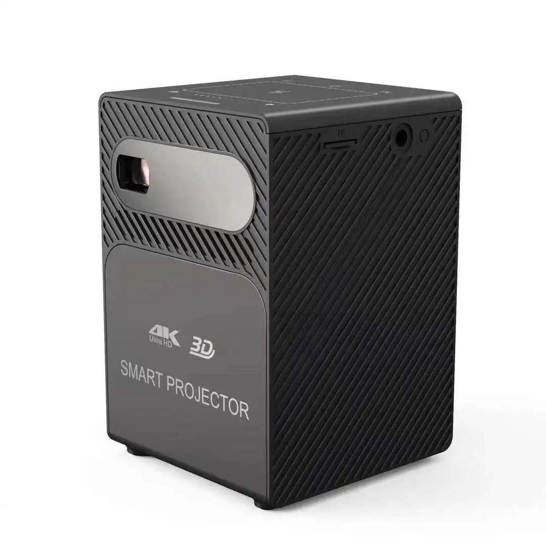 

VIVICINE New Arrival P18 Smart Portable Android 9.0 3D 4k Home Mini Projector,Support Miracast Airplay Wifi Video Game Proyecto