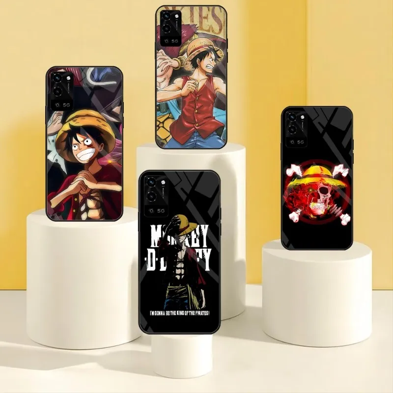 Anime O-nes P-iece чехол для телефона Vivo X70 55S 5G 73 Y30 Y 31S IQOO 9 8 7 NEO5 S SE U5 Z3 76S S10 E 12 S9 X60 PRO Glass