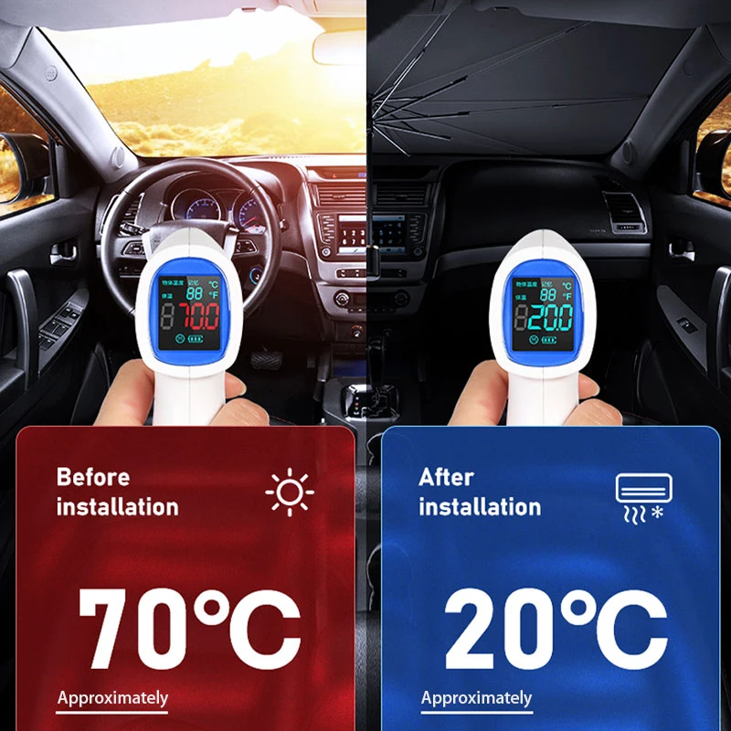 Солнцезащитный козырек для автомобиля солнцезащитный переднего стекла из ткани