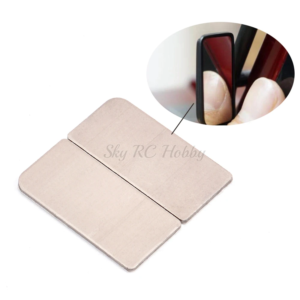 

Имитация металлического зеркала заднего вида 2 шт./лот для обновленных деталей TRX TRX4 TRX-4 TRX 4 T4 1/10 Радиоуправляемый гусеничный автомобиль