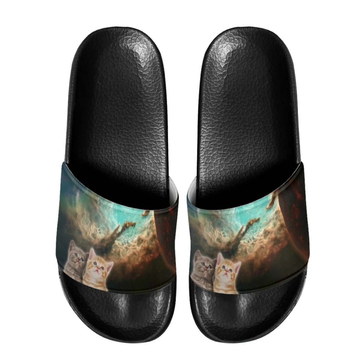 

Шлепанцы Nopersonality женские, удобные сандалии на плоской подошве, летние тапочки с котом, летние тапочки, модная обувь