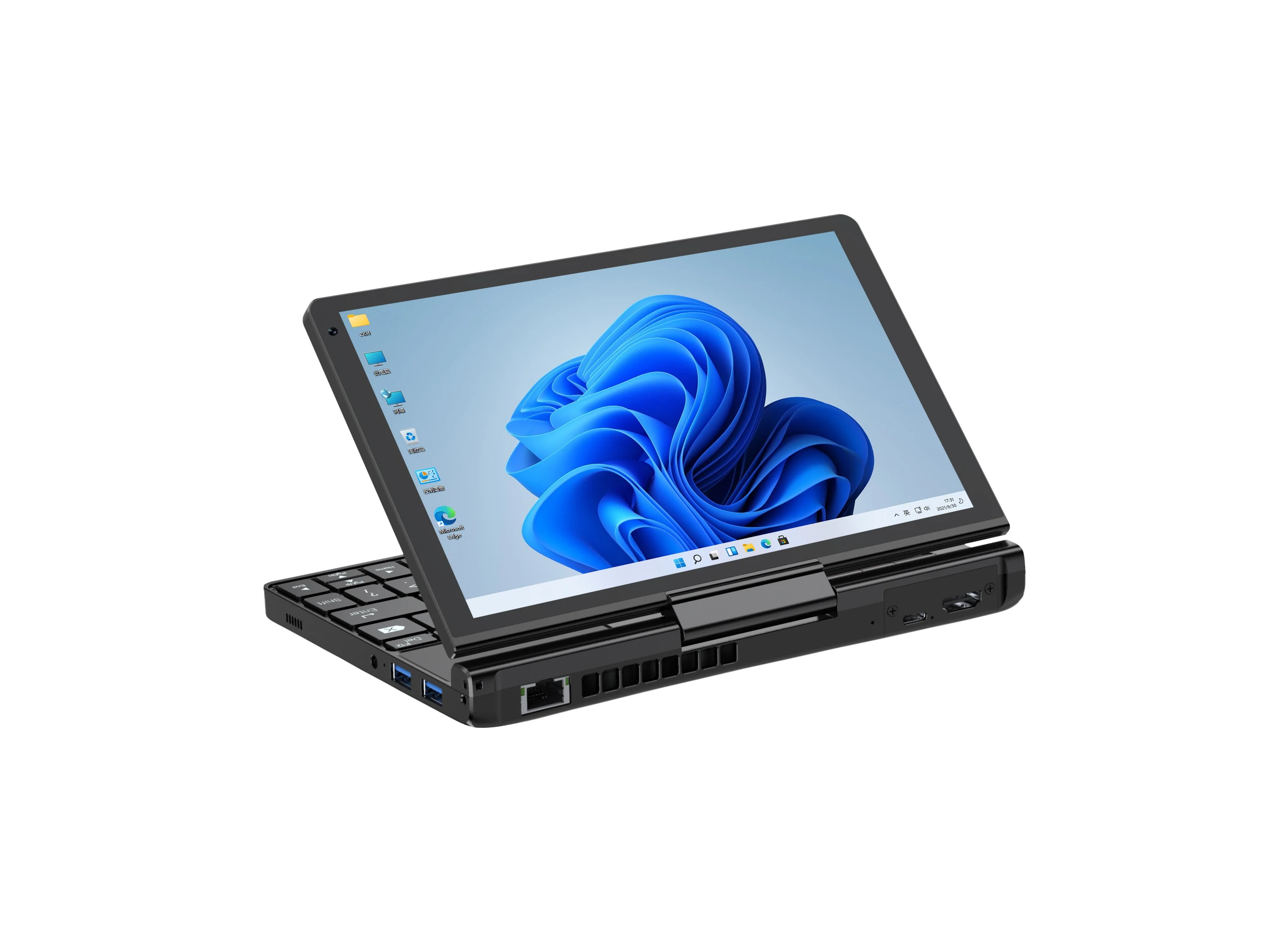 New GPD Pocket 3 Mini Laptop PC Intel Core i7 1195G7 16GB+1TB 8 Inch win10/11 Iris Xe Graphics Modular Full-featured Handheld