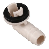 air conditioner ac drain hose connector elbow fitting with rubber ring for mini split units and window ac unit 35 inch15mm