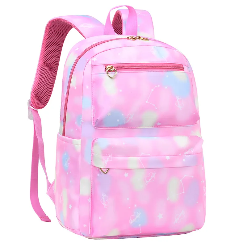 Детские школьные ранцы для девочек, ортопедический рюкзак для принцессы, портфель для начальной школы