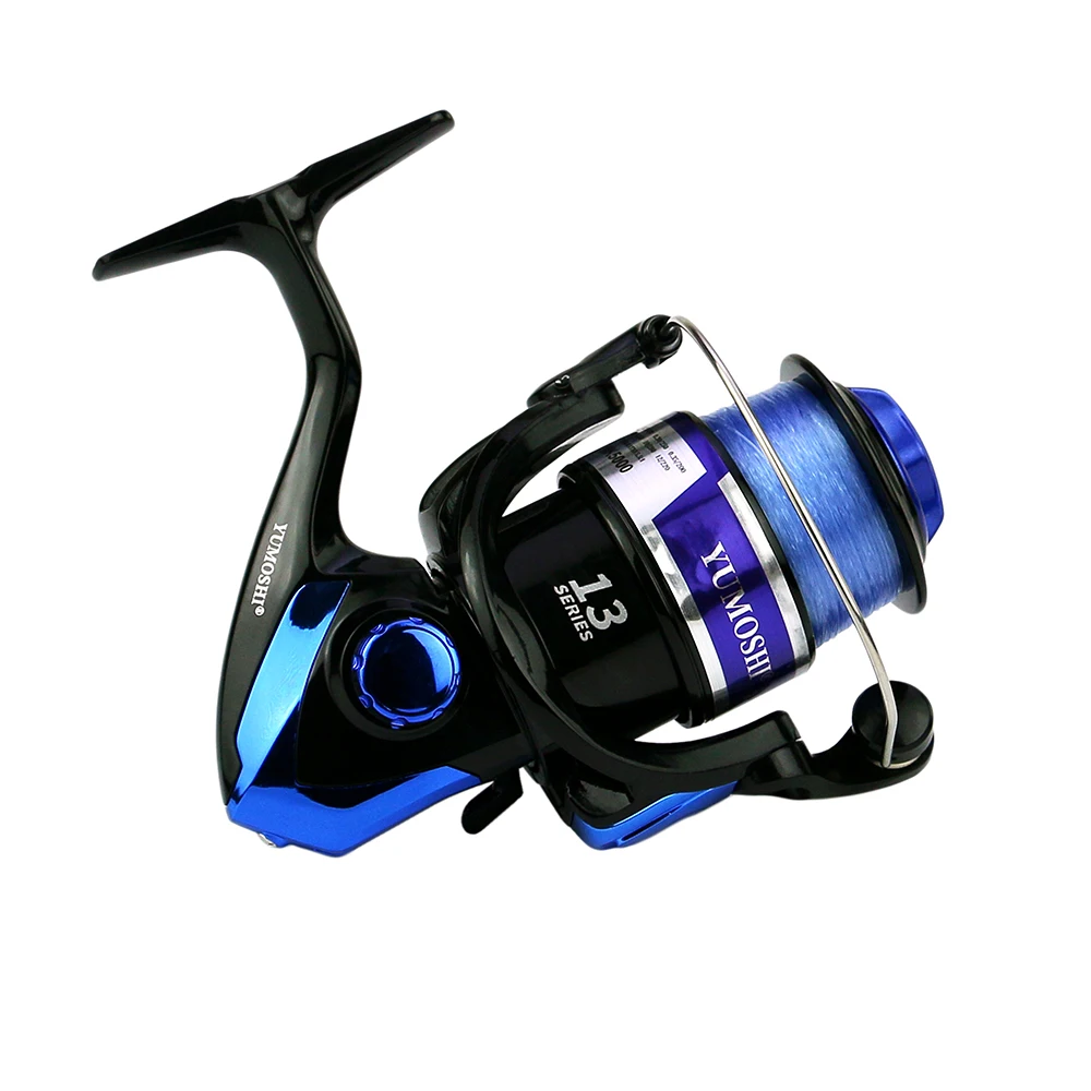 

BAKAWA Новая высокоскоростная спиннинговая катушка MK серии 1000-7000 для ловли карпа, фидер для морской рыбалки в соленой воде, ультра яркие рыболо...