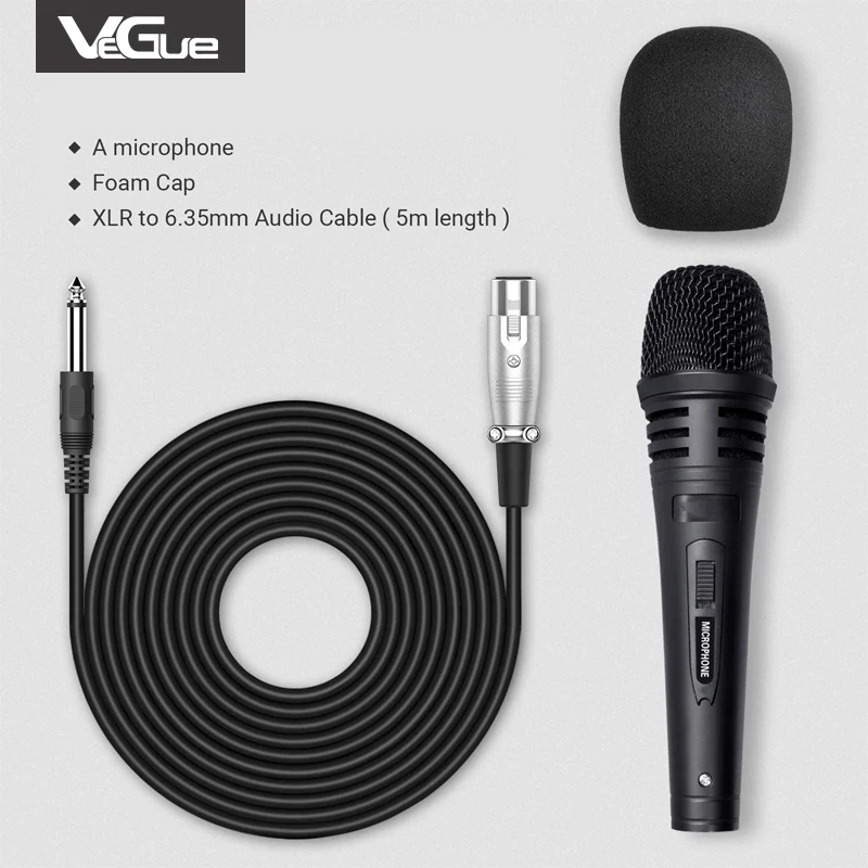 

Professional Dinamic High Quality Metal Material Karaoke Ktv Wired Microphone for Teaching Speech